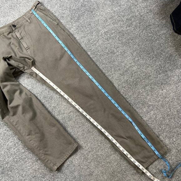 John Elliott Pants Womens 2 Washed Cotton Wide Leg Barrel Chino Adjustable Waist - Picture 6 of 16